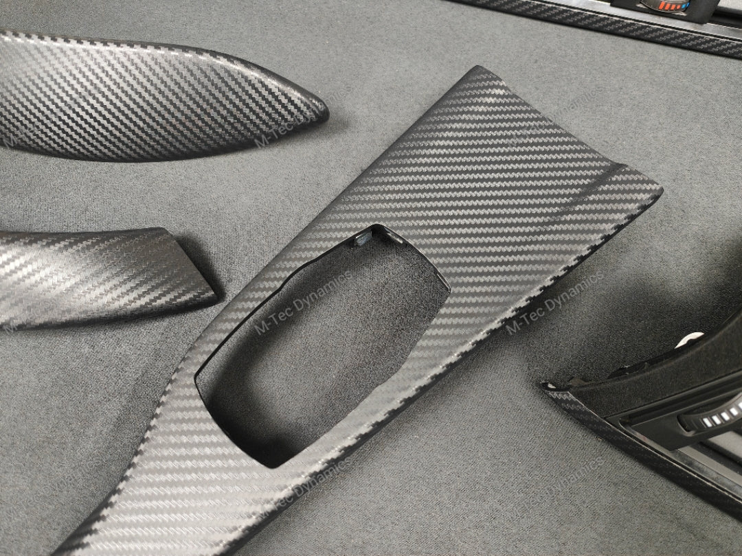 BMW F32 COUPE INTERIOR TRIM SET - PERFORMANCE STYLE / 3D CARBON