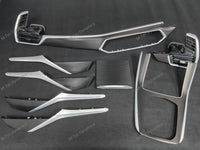BMW X5 G05 INTERIOR TRIM SET WRAPPING / EXCHANGE SERVICE - TEXTURED BLACK CARBON