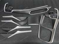 BMW X5 G05 INTERIOR TRIM SET WRAPPING / EXCHANGE SERVICE - TEXTURED BLACK CARBON