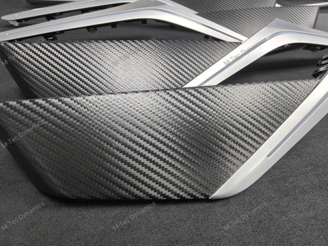 BMW X5 G05 INTERIOR TRIM SET WRAPPING / EXCHANGE SERVICE - TEXTURED BLACK CARBON