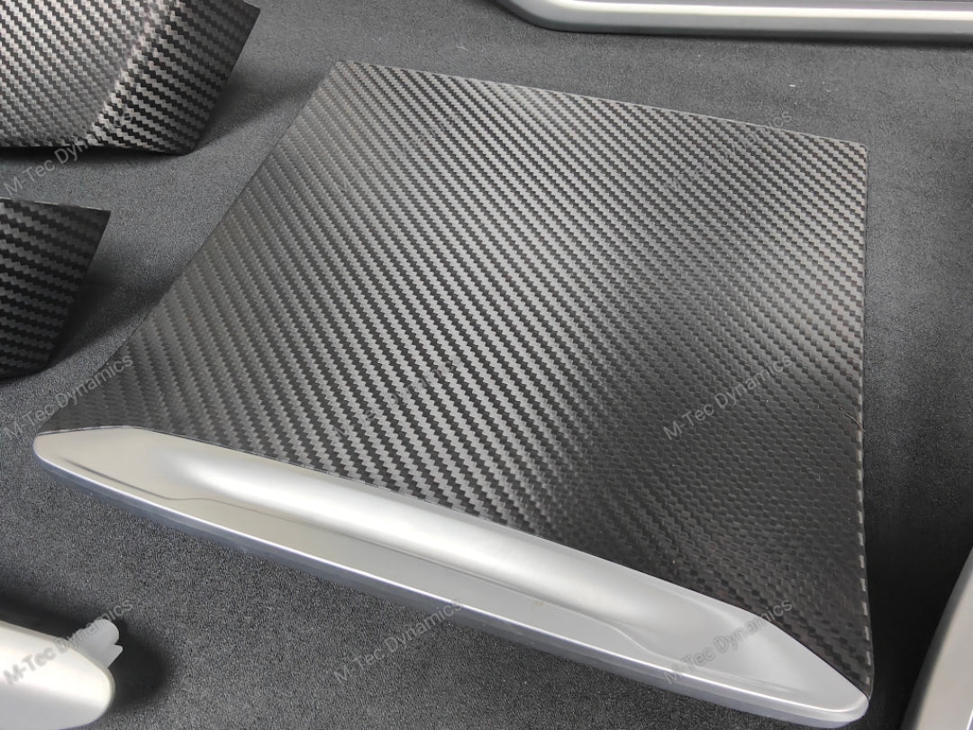 BMW X5 G05 INTERIOR TRIM SET WRAPPING / EXCHANGE SERVICE - TEXTURED BLACK CARBON