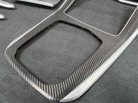 BMW X5 G05 INTERIOR TRIM SET WRAPPING / EXCHANGE SERVICE - TEXTURED BLACK CARBON