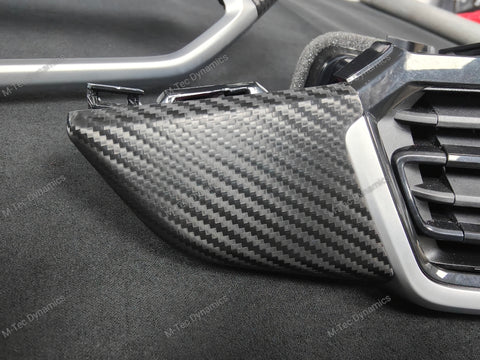 BMW X5 G05 INTERIOR TRIM SET WRAPPING / EXCHANGE SERVICE - TEXTURED BLACK CARBON