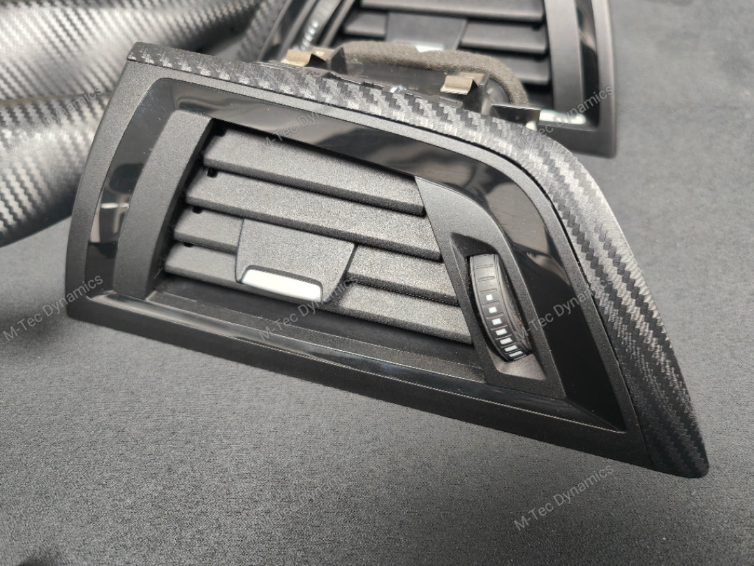 WRAPPING SERVICE - BMW F20 F21 F22 F23 LCI-2 PERFORMANCE STYLE INTERIOR TRIM SET - 3D CARBON / ALCANTARA