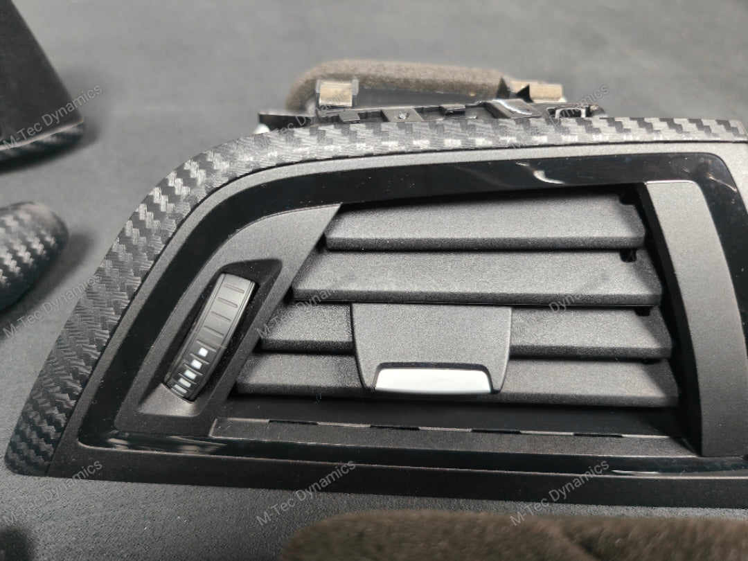 WRAPPING SERVICE - BMW F20 F21 F22 F23 LCI-2 PERFORMANCE STYLE INTERIOR TRIM SET - 3D CARBON / ALCANTARA