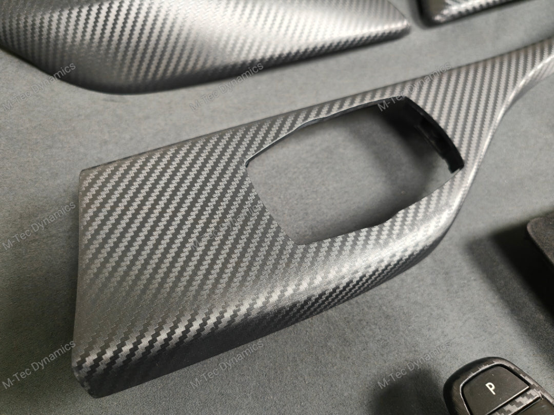 WRAPPING SERVICE - BMW F20 F21 F22 F23 LCI-2 PERFORMANCE STYLE INTERIOR TRIM SET - 3D CARBON / ALCANTARA