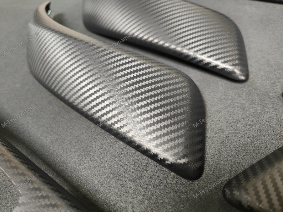 WRAPPING SERVICE - BMW F20 F21 F22 F23 LCI-2 PERFORMANCE STYLE INTERIOR TRIM SET - 3D CARBON / ALCANTARA
