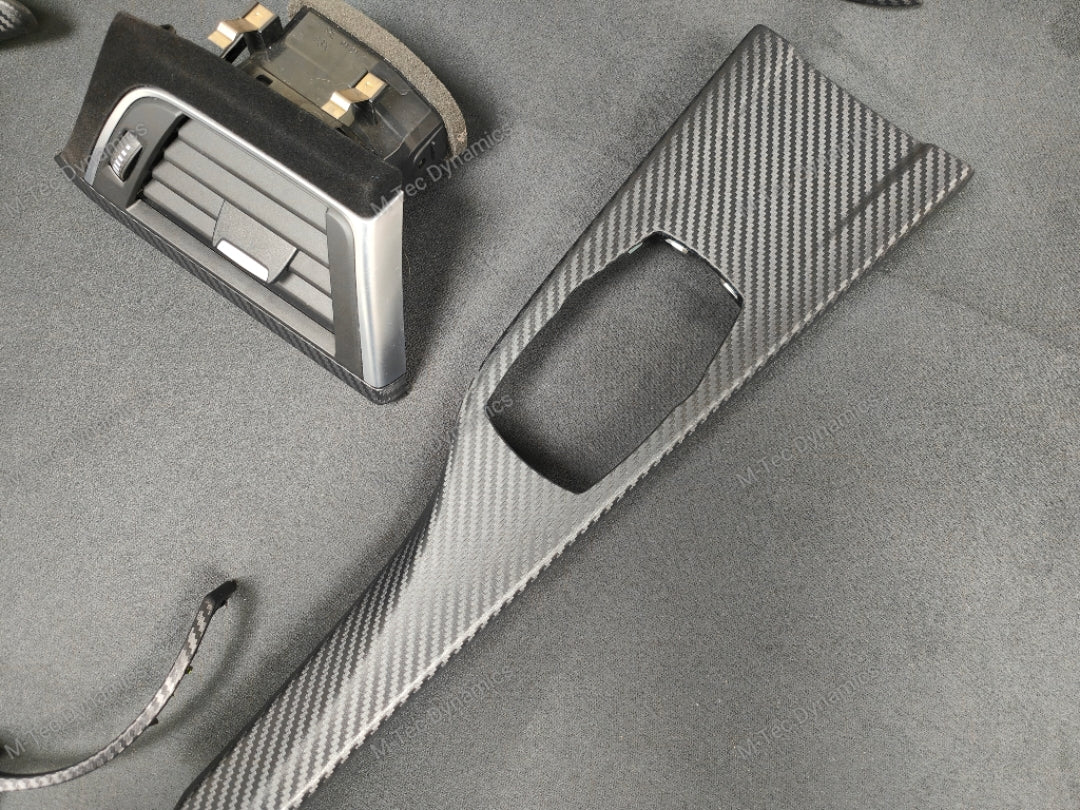BMW F30 F31 F36 F80 LCI INTERIOR TRIM SET - PERFORMANCE STYLE / 3D CARBON