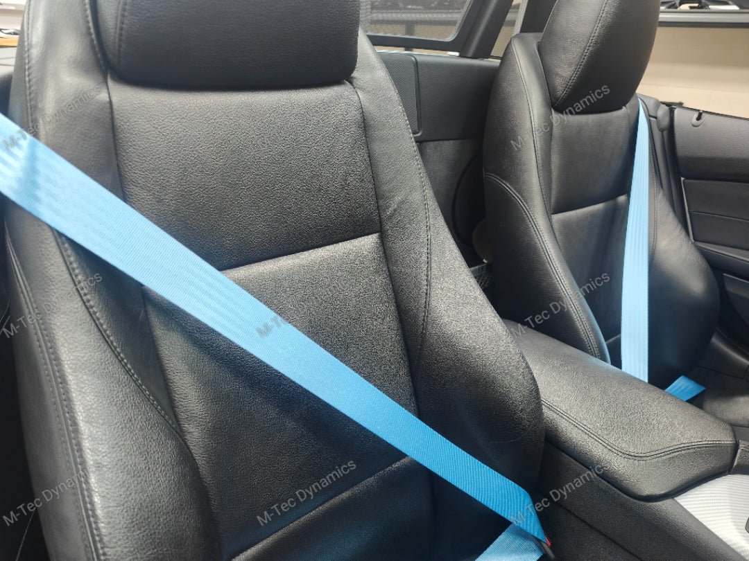 BMW E89 Z4 CONVERTIBLE SEAT BELT RE-WEBBING SERVICE - REMOVAL, RE-WEB & REFIT