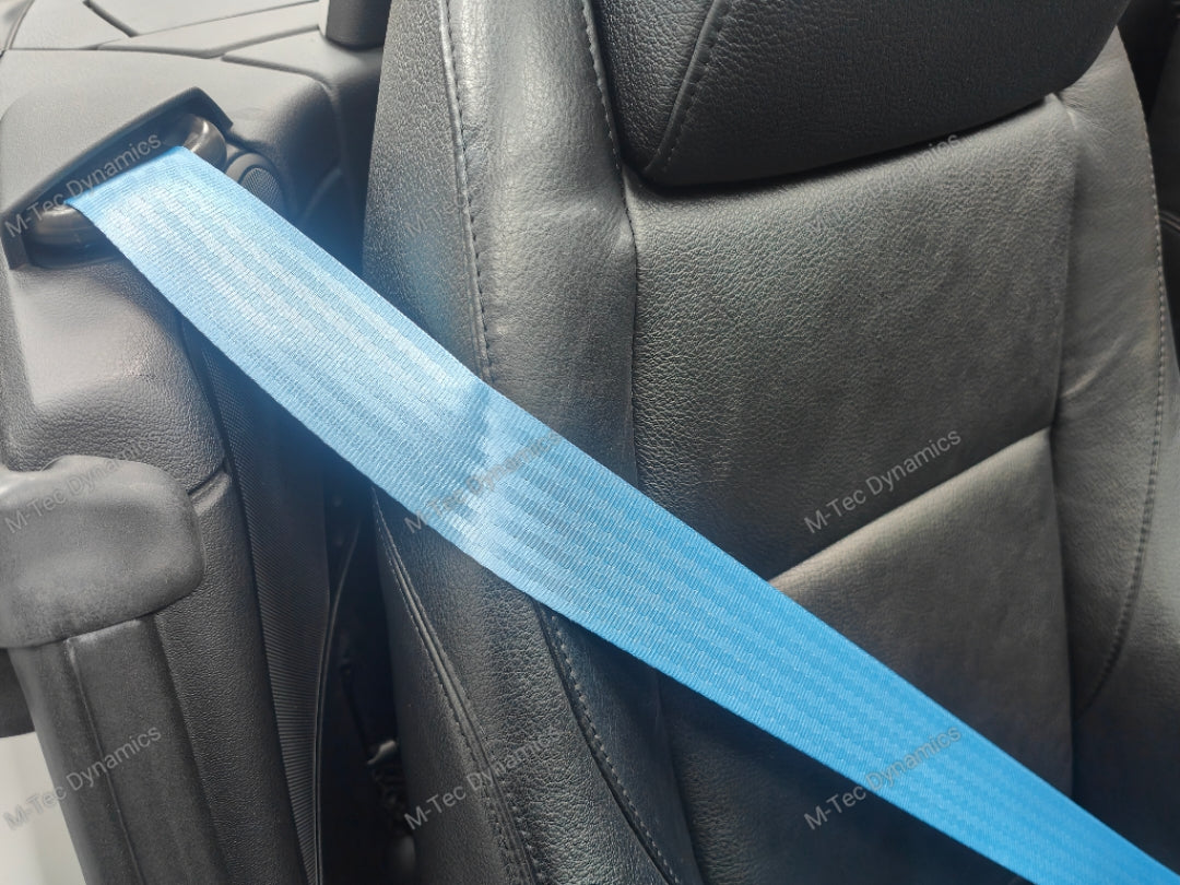 BMW E89 Z4 CONVERTIBLE SEAT BELT RE-WEBBING SERVICE - REMOVAL, RE-WEB & REFIT