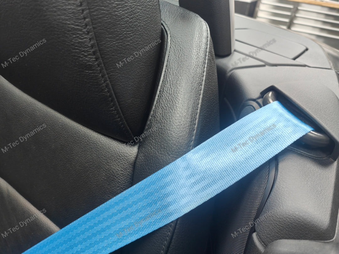 BMW E89 Z4 CONVERTIBLE SEAT BELT RE-WEBBING SERVICE - REMOVAL, RE-WEB & REFIT