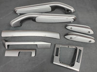 REMOVAL, WRAP & REFIT SERVICE - BMW E46 COUPE / CONVERTIBLE INTERIOR TRIM SET - SHADOW GREY