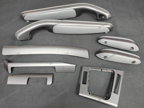 WRAPPING SERVICE - BMW E46 COUPE / CONVERTIBLE INTERIOR TRIM SET - SHADOW GREY