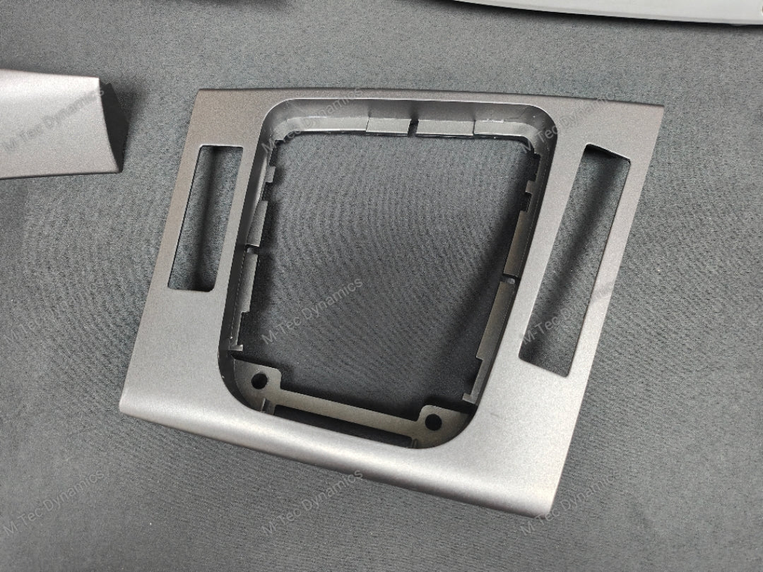 REMOVAL, WRAP & REFIT SERVICE - BMW E46 COUPE / CONVERTIBLE INTERIOR TRIM SET - SHADOW GREY