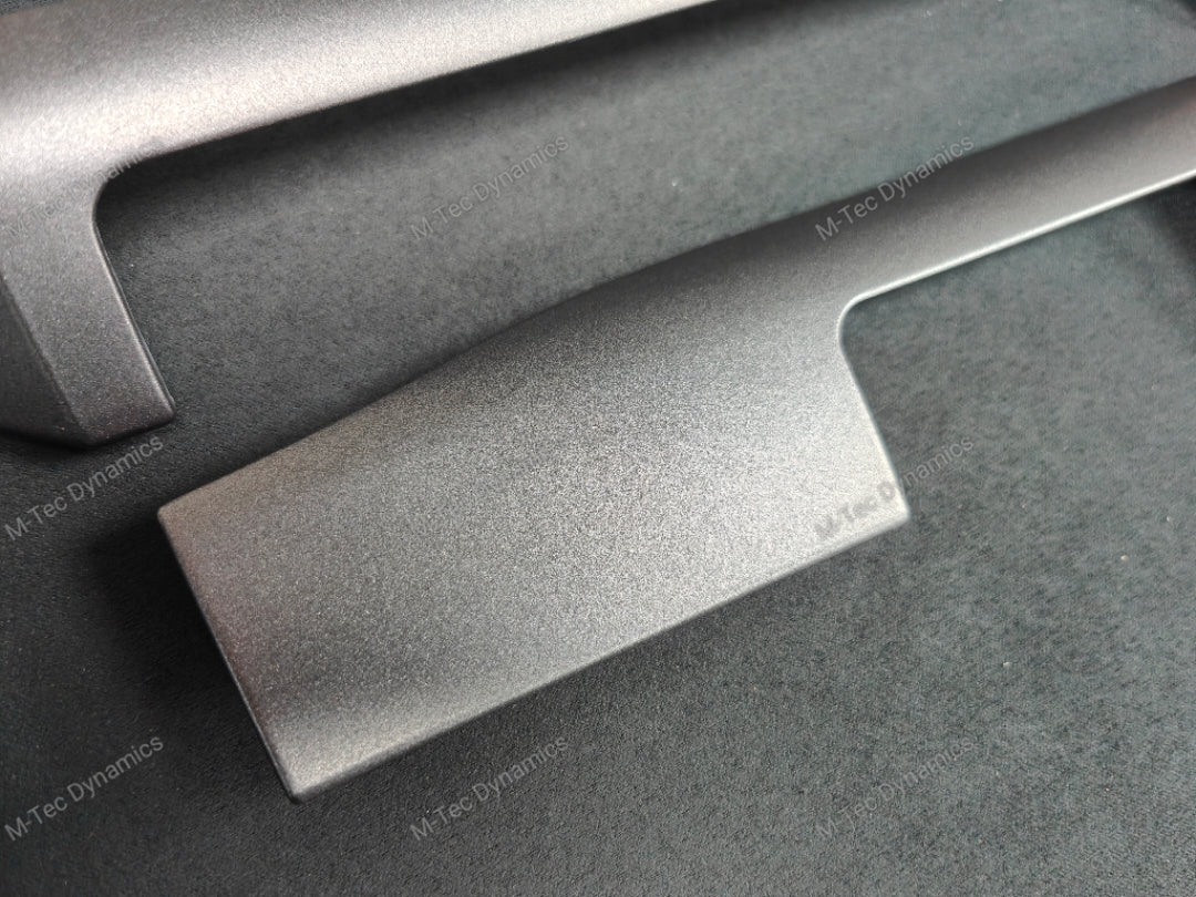 REMOVAL, WRAP & REFIT SERVICE - BMW E46 COUPE / CONVERTIBLE INTERIOR TRIM SET - SHADOW GREY