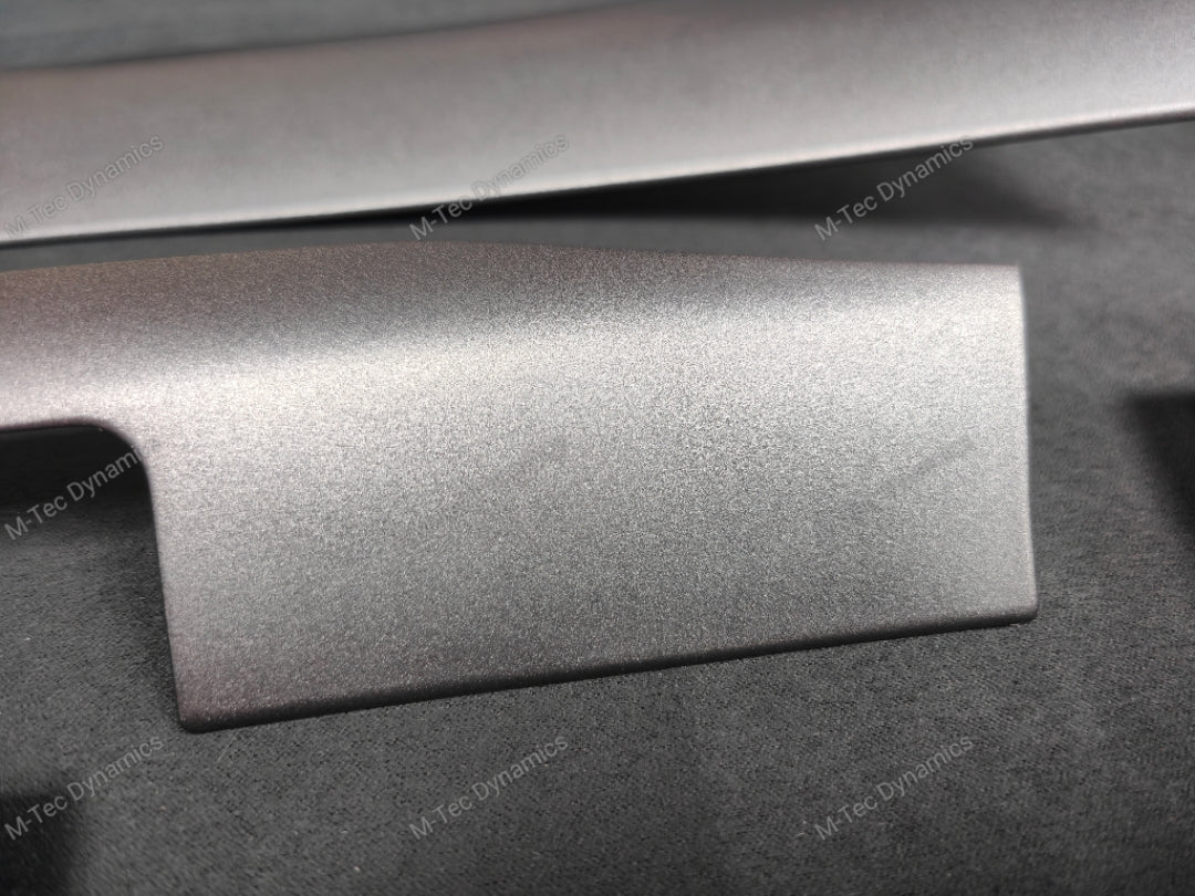 REMOVAL, WRAP & REFIT SERVICE - BMW E46 COUPE / CONVERTIBLE INTERIOR TRIM SET - SHADOW GREY
