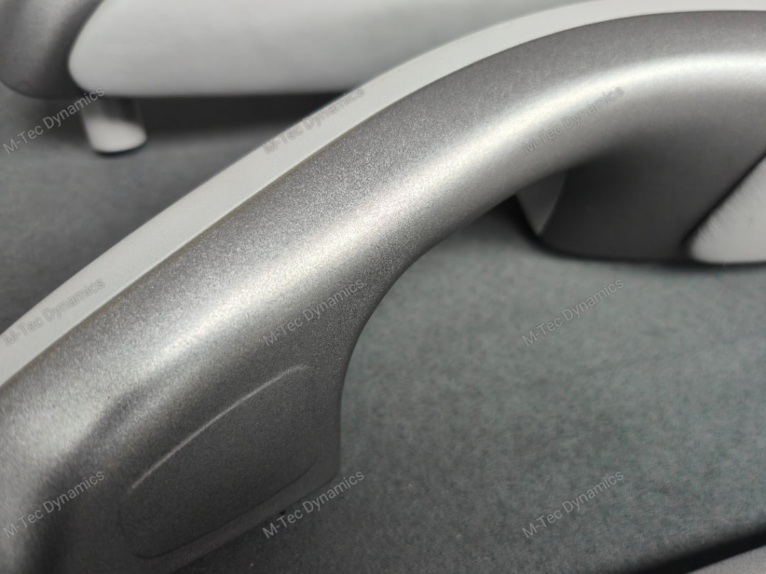 REMOVAL, WRAP & REFIT SERVICE - BMW E46 COUPE / CONVERTIBLE INTERIOR TRIM SET - SHADOW GREY