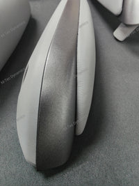REMOVAL, WRAP & REFIT SERVICE - BMW E46 COUPE / CONVERTIBLE INTERIOR TRIM SET - SHADOW GREY