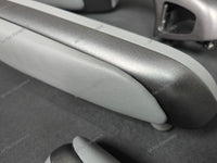 REMOVAL, WRAP & REFIT SERVICE - BMW E46 COUPE / CONVERTIBLE INTERIOR TRIM SET - SHADOW GREY