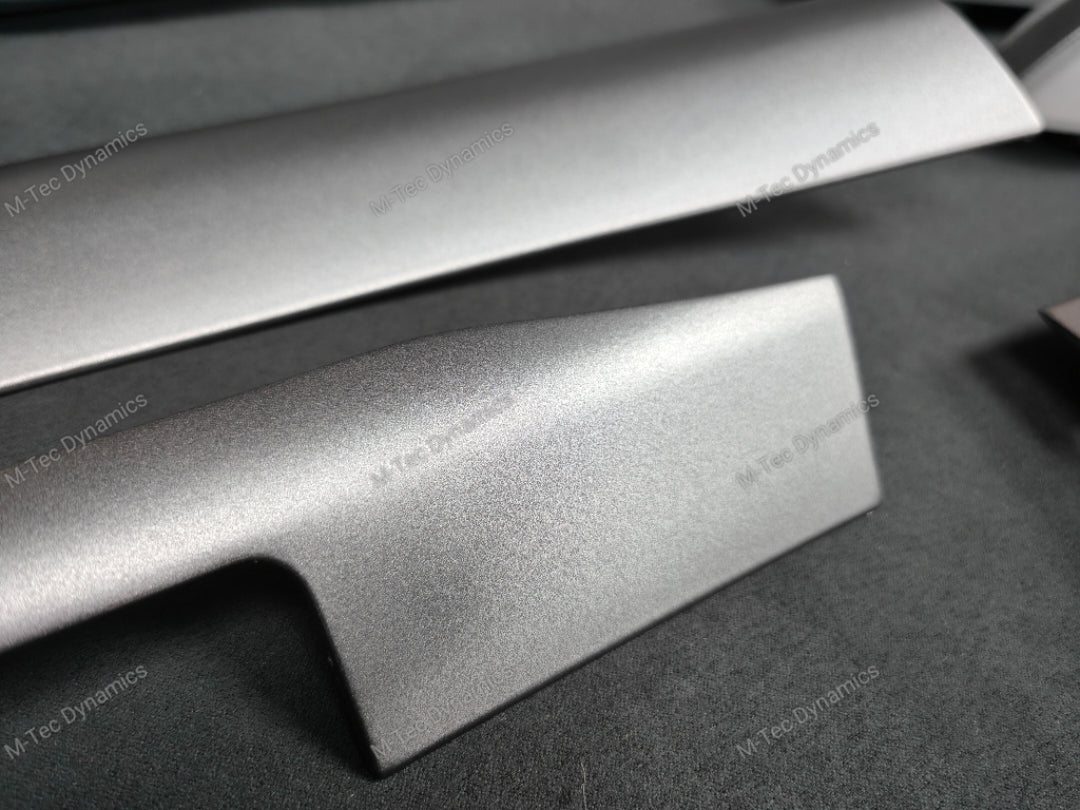 REMOVAL, WRAP & REFIT SERVICE - BMW E46 COUPE / CONVERTIBLE INTERIOR TRIM SET - SHADOW GREY