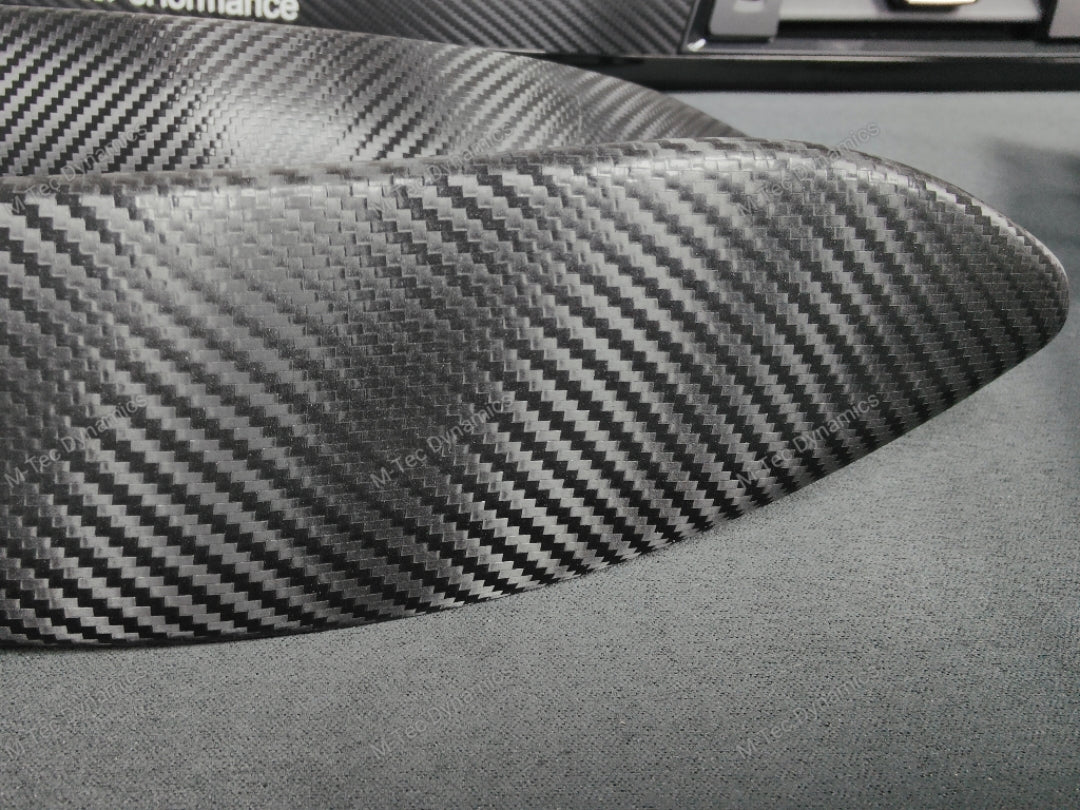 BMW F33 CONVERTIBLE INTERIOR TRIM SET - TEXTURED CARBON / GLOSS BLACK ACCENT