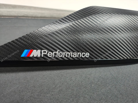 BMW F33 F83 4-SERIES CONVERTIBLE INTERIOR TRIM SET - DEEP TEXTURED GLOSSY CARBON / GLOSS BLACK ACCENT (MTD-TEX)