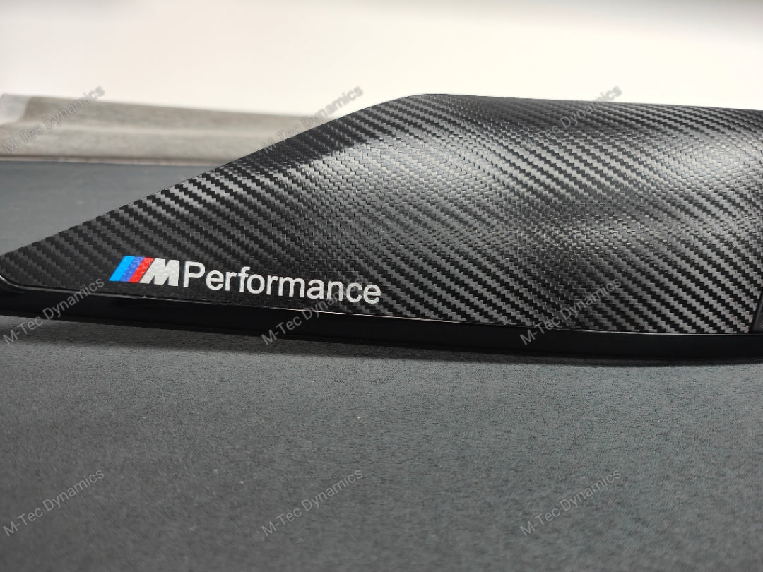 BMW F33 CONVERTIBLE INTERIOR TRIM SET - TEXTURED CARBON / GLOSS BLACK ACCENT