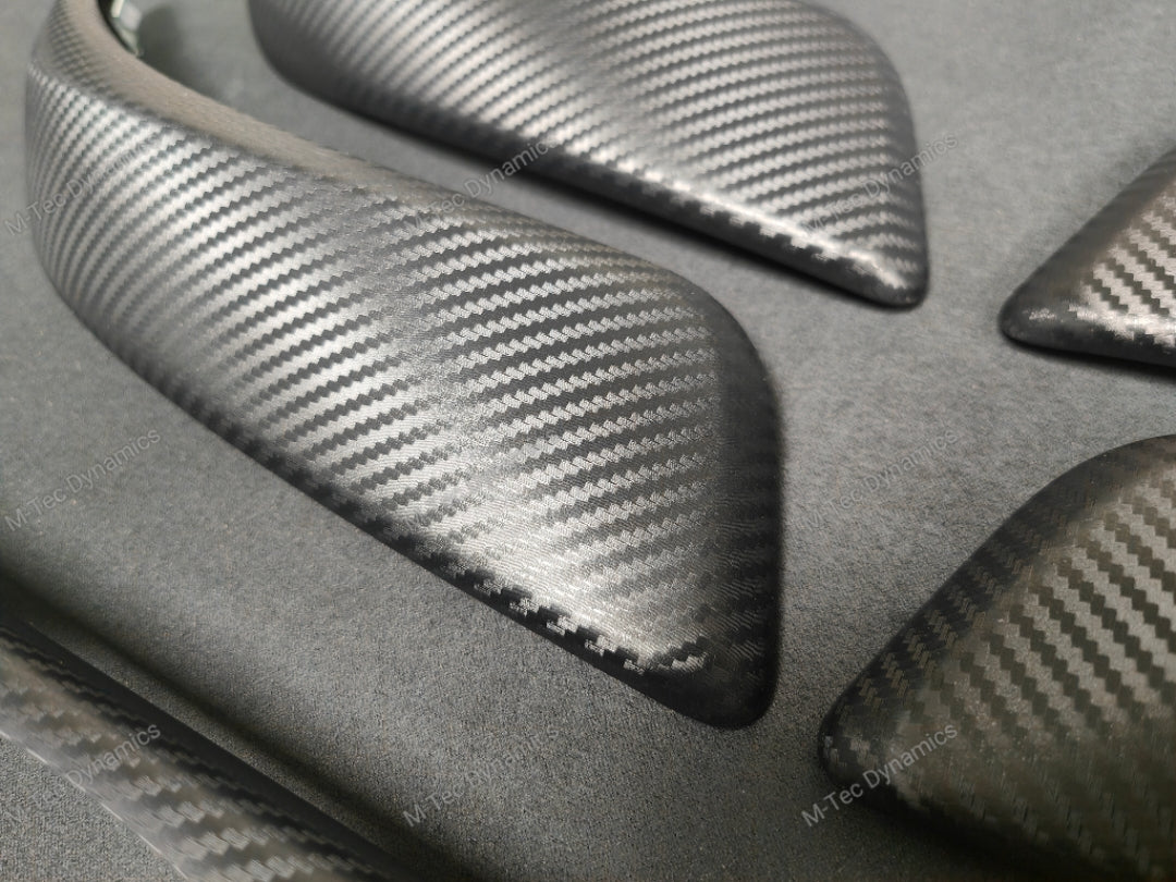 WRAPPING SERVICE - BMW F20 F21 F22 F23 LCI-2 CUSTOM INTERIOR TRIM SET - 3D CARBON / CUSTOM COLOUR ACCENT TRIM