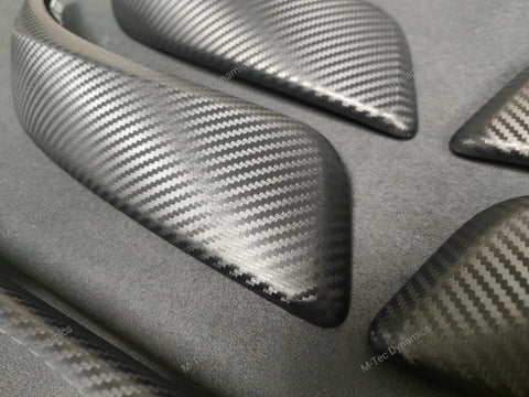 BMW F20 F21 F22 F23 LCI-2 CUSTOM INTERIOR TRIM SET - 3D CARBON / CUSTOM COLOUR ACCENT TRIM - WRAPPING SERVICE