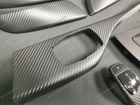 WRAPPING SERVICE - BMW F20 F21 F22 F23 LCI-2 CUSTOM INTERIOR TRIM SET - 3D CARBON / CUSTOM COLOUR ACCENT TRIM