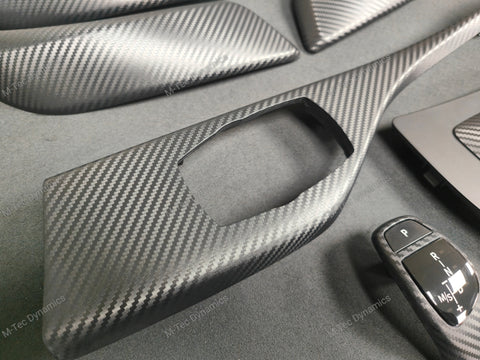 BMW F20 F21 F22 F23 LCI-2 CUSTOM INTERIOR TRIM SET - 3D CARBON / CUSTOM COLOUR ACCENT TRIM - WRAPPING SERVICE