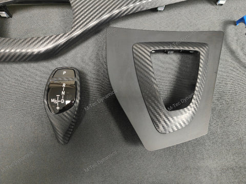 BMW F20 F21 F22 F23 LCI-2 CUSTOM INTERIOR TRIM SET - 3D CARBON / CUSTOM COLOUR ACCENT TRIM - WRAPPING SERVICE