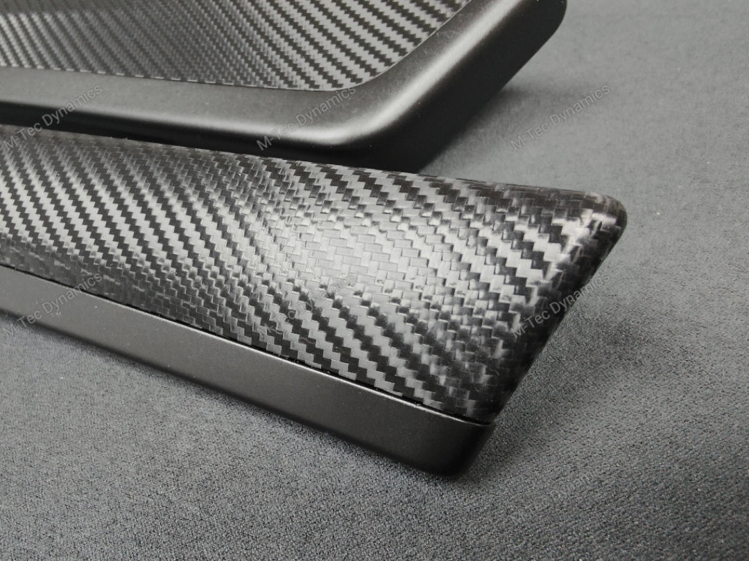 BMW F10 F11 M5 INTERIOR TRIM SET - TEXTURED BLACK CARBON / MATT BLACK ACCENT CUSTOM