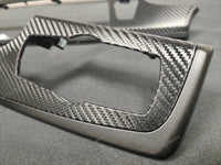 BMW F10 F11 M5 INTERIOR TRIM SET - TEXTURED BLACK CARBON / MATT BLACK ACCENT CUSTOM