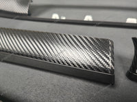BMW F10 F11 M5 INTERIOR TRIM SET - TEXTURED BLACK CARBON / MATT BLACK ACCENT CUSTOM