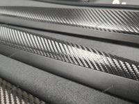 BMW F10 F11 M5 INTERIOR TRIM SET - TEXTURED BLACK CARBON / MATT BLACK ACCENT CUSTOM