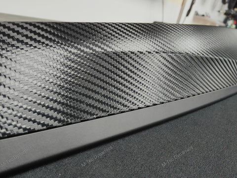 BMW F10 F11 M5 TEXTURED BLACK CARBON / MATT BLACK ACCENT CUSTOM INTERIOR TRIM SET