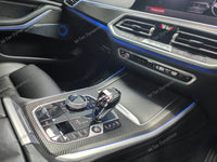 BMW X5 G05 INTERIOR TRIM SET WRAPPING / EXCHANGE SERVICE - TEXTURED BLACK CARBON