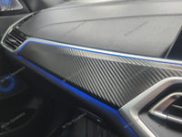 BMW X5 G05 INTERIOR TRIM SET WRAPPING / EXCHANGE SERVICE - TEXTURED BLACK CARBON
