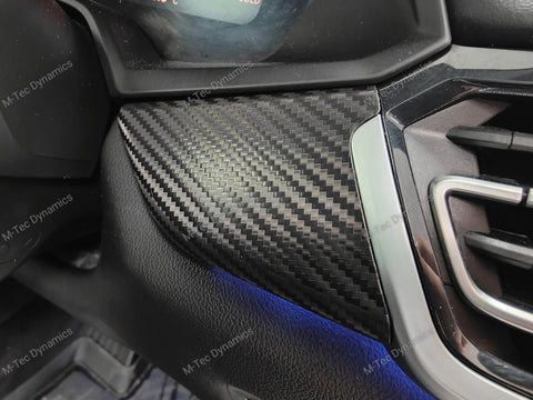 BMW X5 G05 INTERIOR TRIM SET WRAPPING / EXCHANGE SERVICE - TEXTURED BLACK CARBON