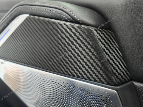 BMW X5 G05 INTERIOR TRIM SET WRAPPING / EXCHANGE SERVICE - TEXTURED BLACK CARBON