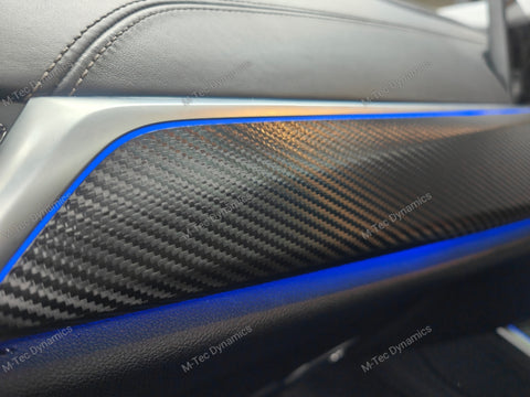 BMW X5 G05 INTERIOR TRIM SET WRAPPING / EXCHANGE SERVICE - TEXTURED BLACK CARBON