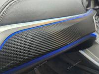 BMW X5 G05 INTERIOR TRIM SET WRAPPING / EXCHANGE SERVICE - TEXTURED BLACK CARBON