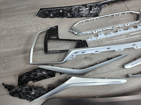 BMW X5 G05 INTERIOR TRIM SET WRAPPING / EXCHANGE SERVICE - TEXTURED BLACK CARBON