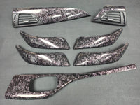 BMW F2X INTERIOR TRIM SET - GLOSS FORGED CARBON / GLOSS BLACK ACCENT - F20 F21 F22