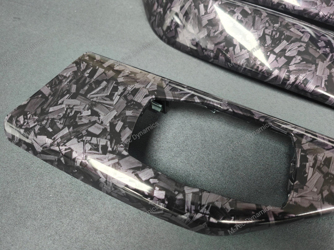 BMW F2X INTERIOR TRIM SET - GLOSS FORGED CARBON / GLOSS BLACK ACCENT - F20 F21 F22