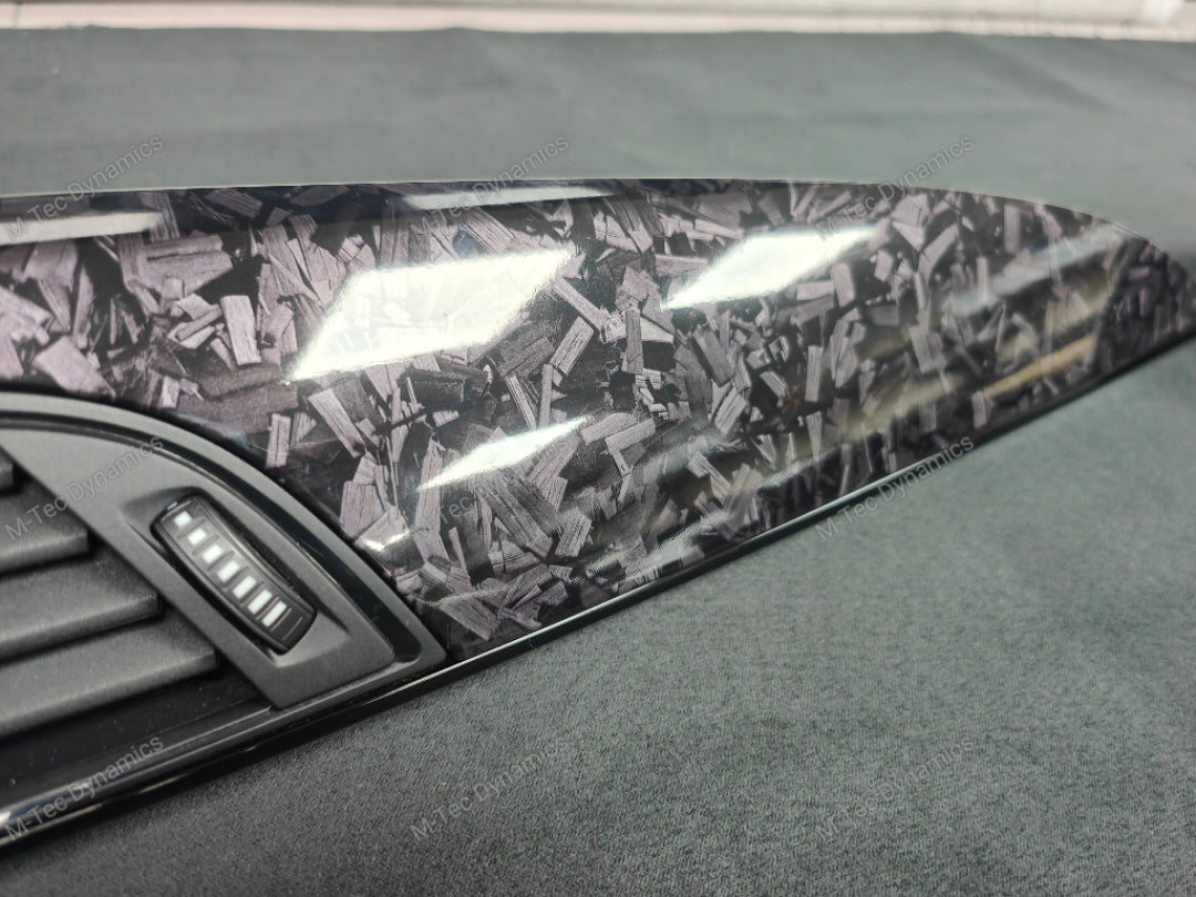BMW F2X INTERIOR TRIM SET - GLOSS FORGED CARBON / GLOSS BLACK ACCENT - F20 F21 F22