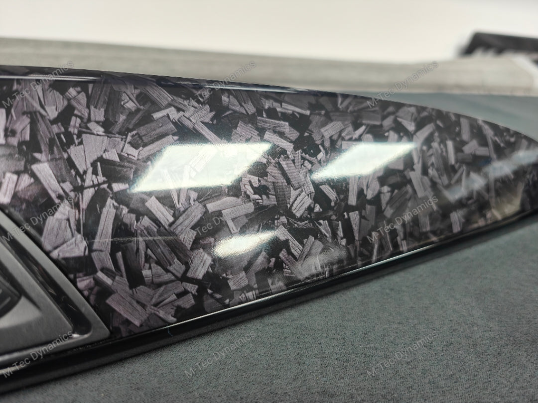 BMW F2X INTERIOR TRIM SET - GLOSS FORGED CARBON / GLOSS BLACK ACCENT - F20 F21 F22