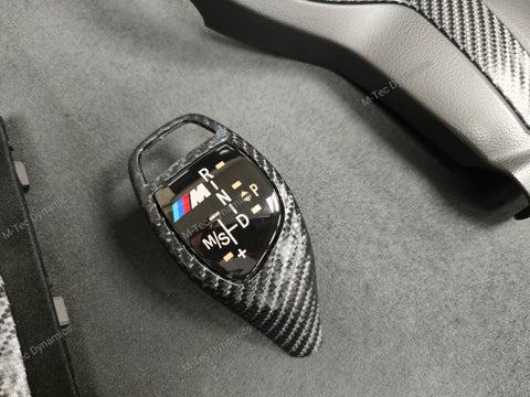 BMW F20/F21/F22/F87 - COMPLETE PERFORMANCE STYLE / 4D GLOSSY CARBON INTERIOR TRIM SET  (#36)