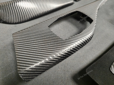 BMW F20/F21/F22/F87 - COMPLETE PERFORMANCE STYLE / 4D GLOSSY CARBON INTERIOR TRIM SET  (#36)